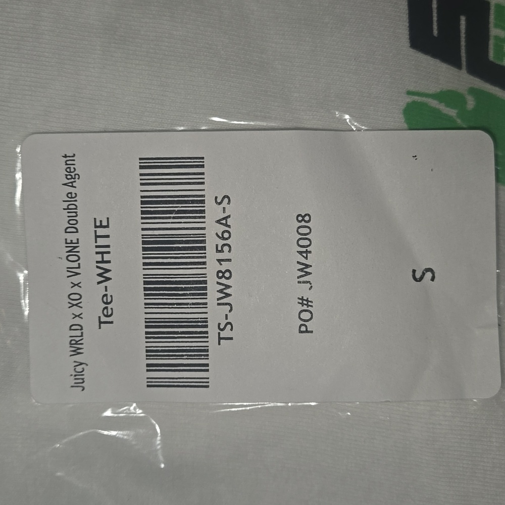 VLONE x Juice World x XO Men's Short Sleeve T-Shirt White Size S NWT - Picture 9 of 9